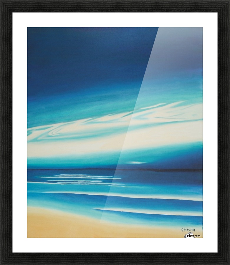 Blue Sky. Picture Frame print