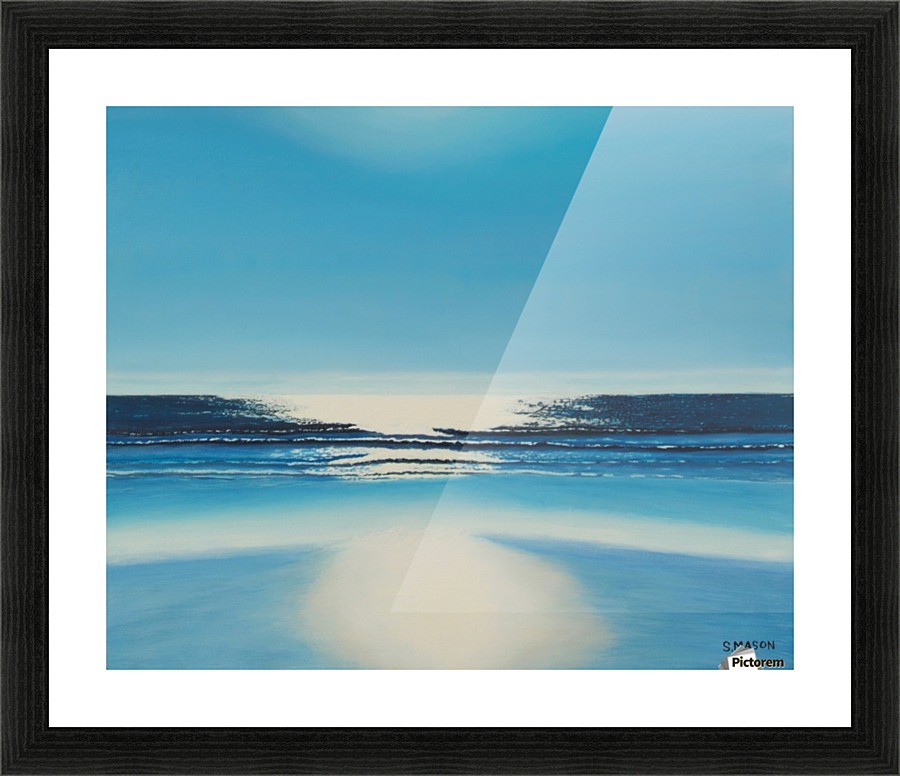 Glare. Picture Frame print