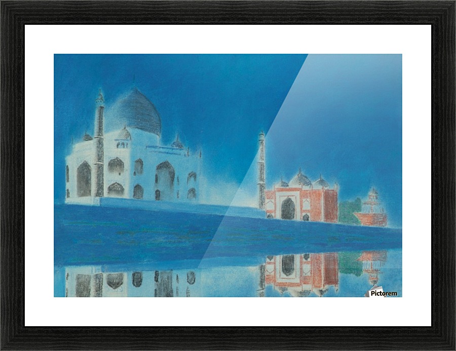 Taj. Picture Frame print