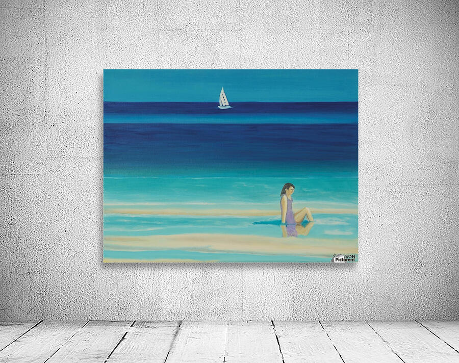 On the beach. Wall Preview