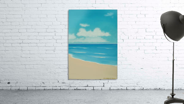 At the beach. Wall Preview