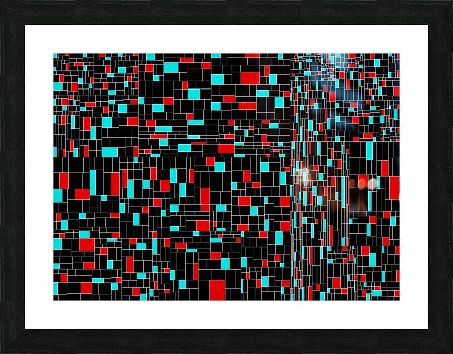 span 3 Picture Frame print