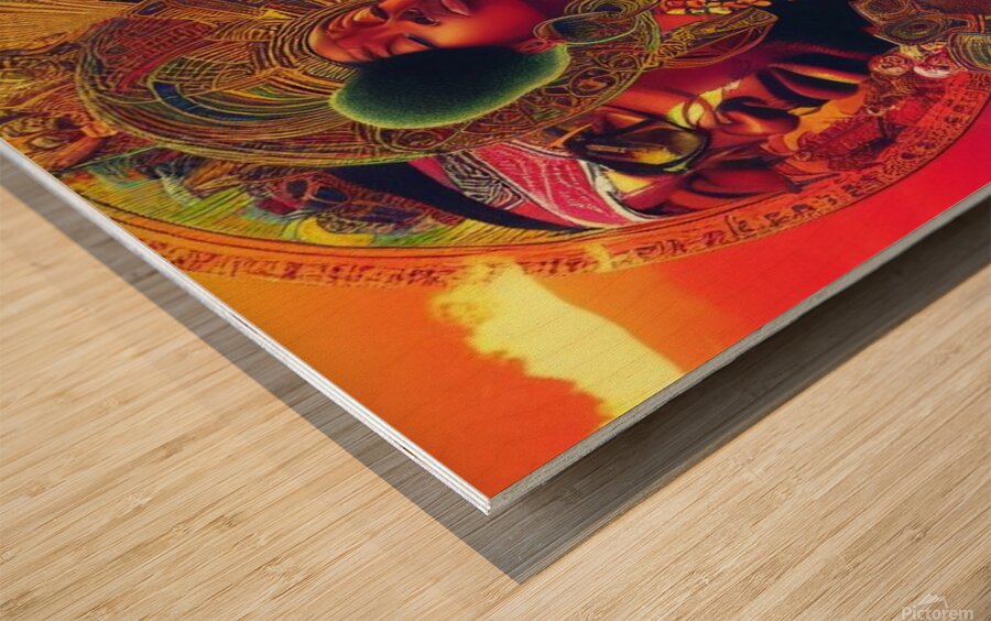 Prayer Power...  And a child shall lead them Wood print