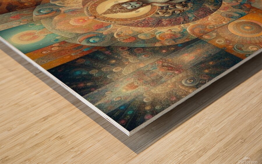 Feminine Energy Spiritual Mix - Buddha Vol. 1 Wood print