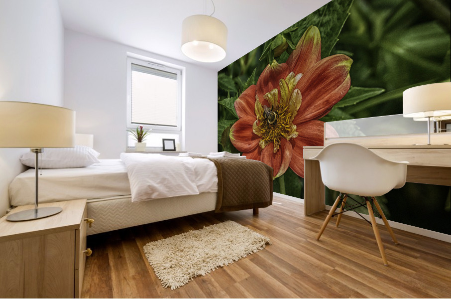 visitor two Mural print