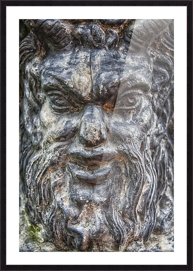 head2 Picture Frame print