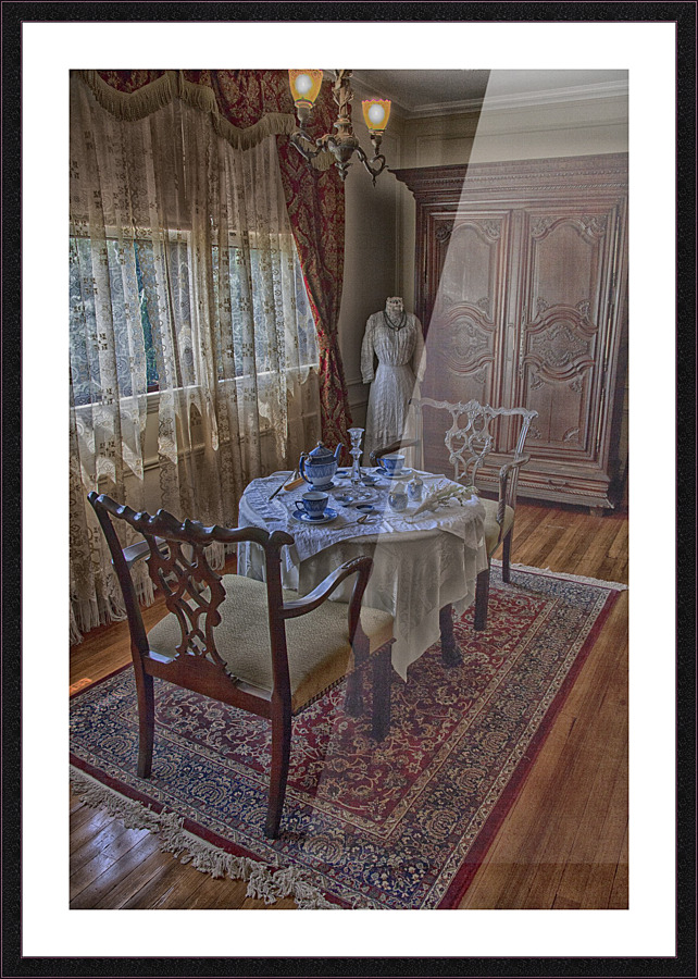 interior 5 Picture Frame print