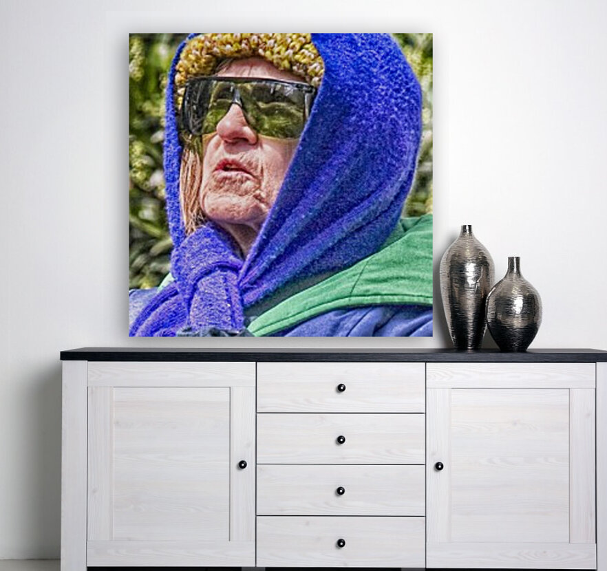woman looking up Reproduction