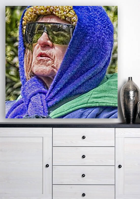 woman looking up Reproduction