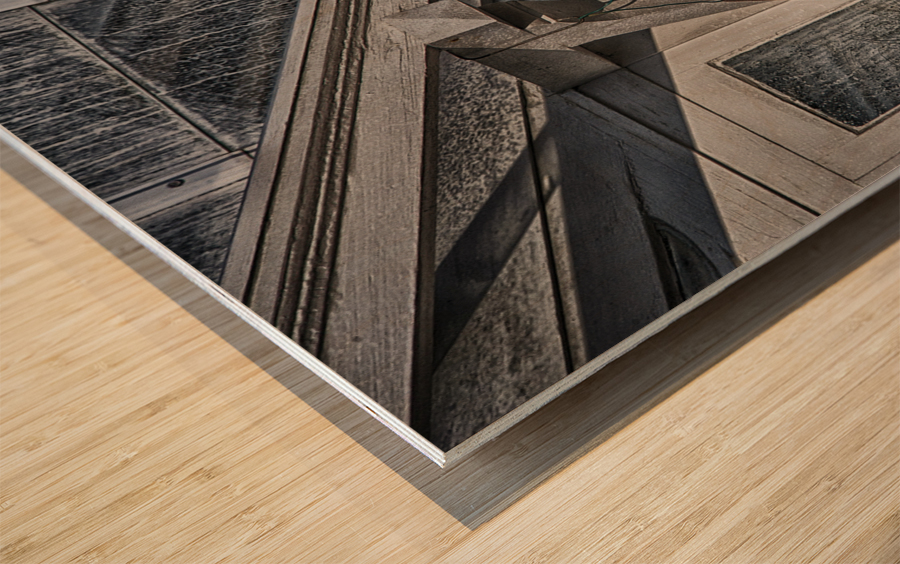 hot house Wood print