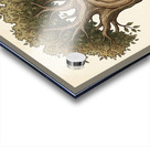 Continuous Learning Wisdom Tree Ring Illustration Acrylic print