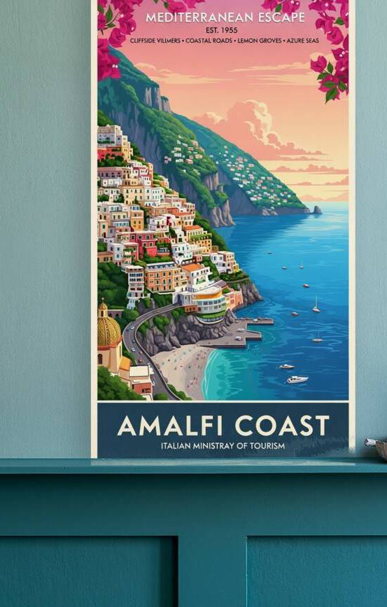 Raja Ampat Travel Poster Design Featuring Turquoi by Maxi Art