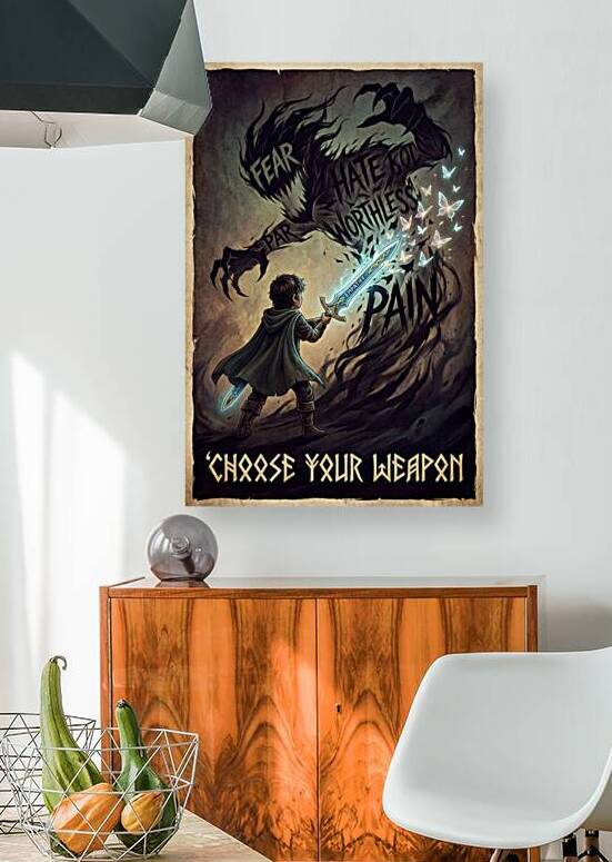 Bullying Concept Illustration Child Warrior Uses by Maxi Art