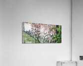 Peachy Bikes Acrylic Print