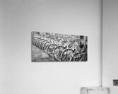 Bikes in a Row Acrylic Print