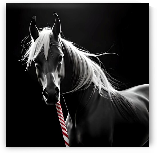Christmas Critters Horse by Nina Haman Art Photography