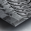 Bikes in a Row Metal print
