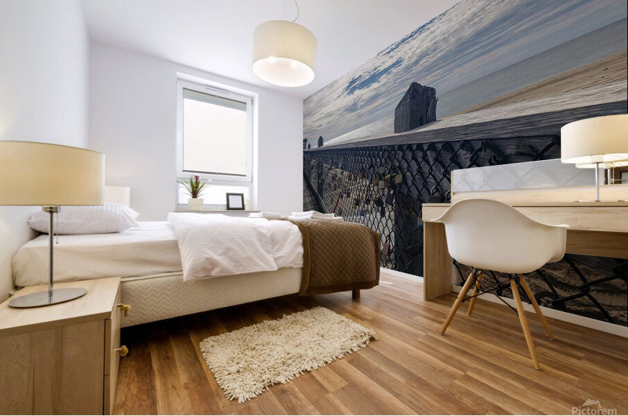 Lovers Pier Mural print