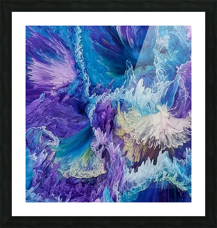 Oceans Beyond 4 Picture Frame print