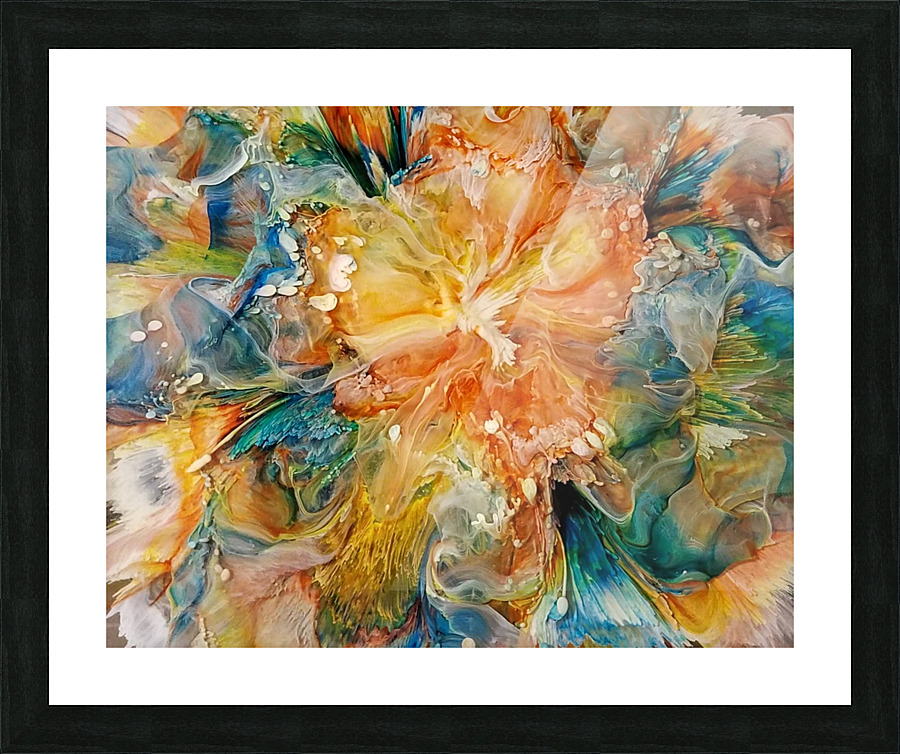 Oceans Beyond 9 Picture Frame print
