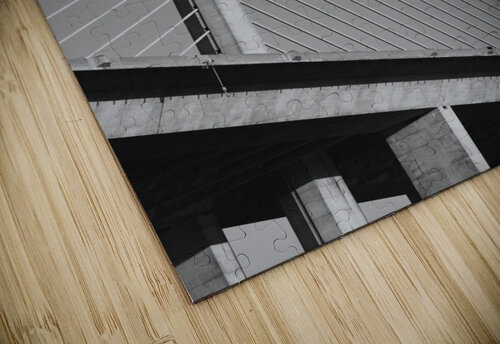 B&W Bridges Nina Haman Art Photography puzzle