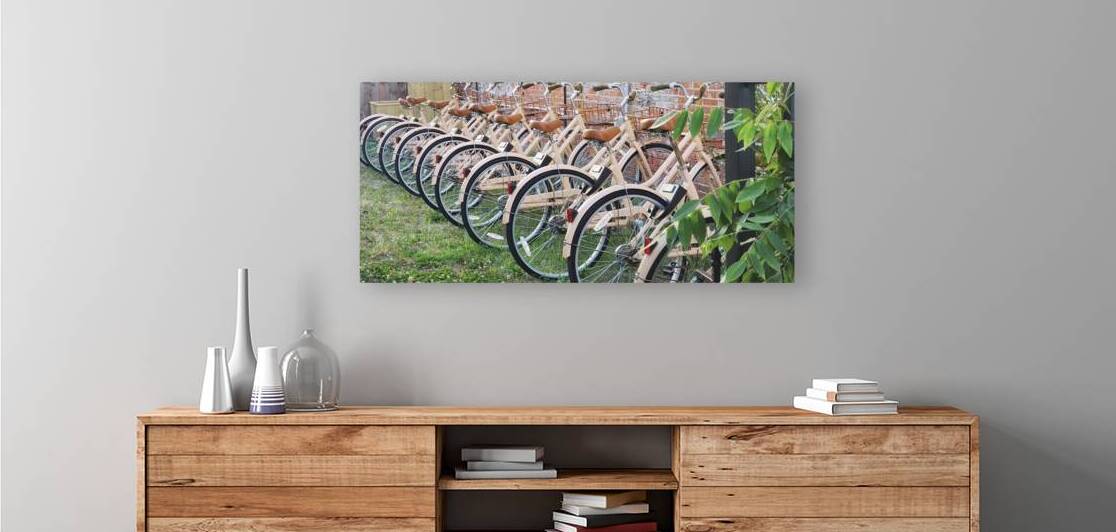 Peachy Bikes by Nina Haman Art Photography
