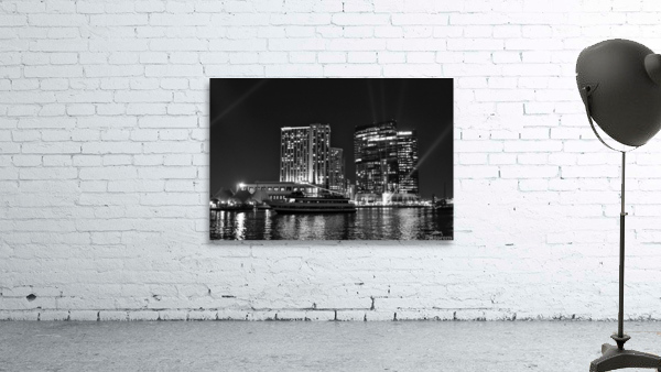 B&W Balitmore Lights Wall Preview