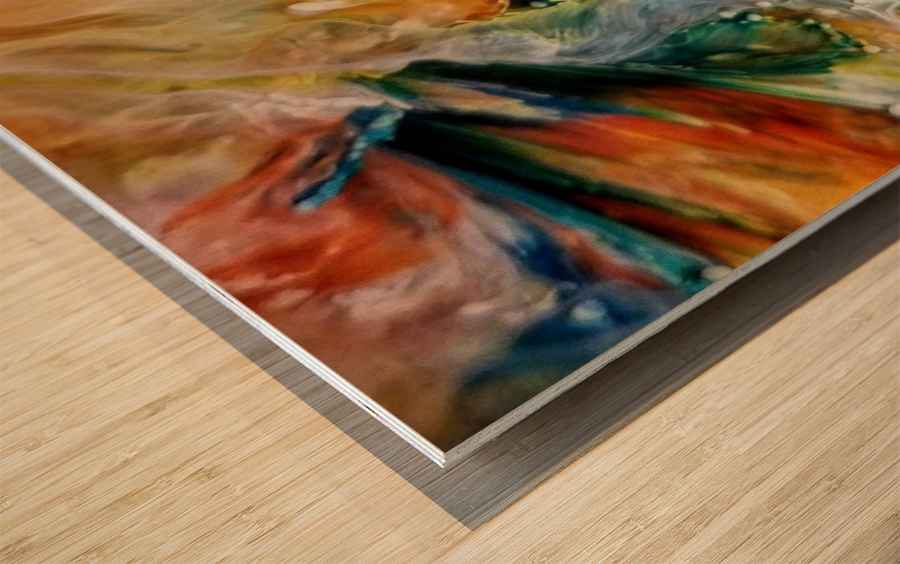 Oceans Beyond 12 Wood print
