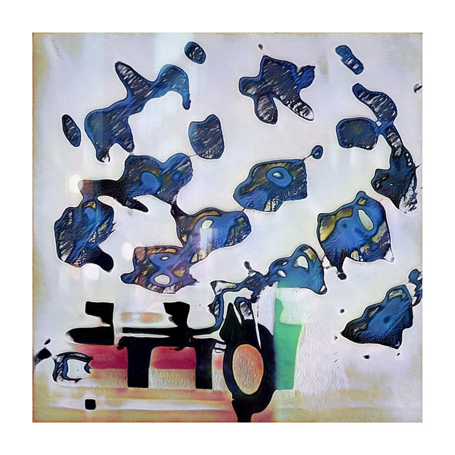 737 8K Picture Frame print