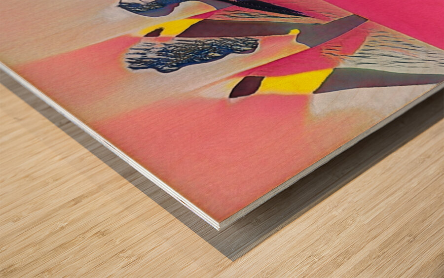 287 8K Impression sur bois