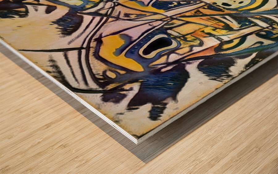 2342 8K Impression sur bois