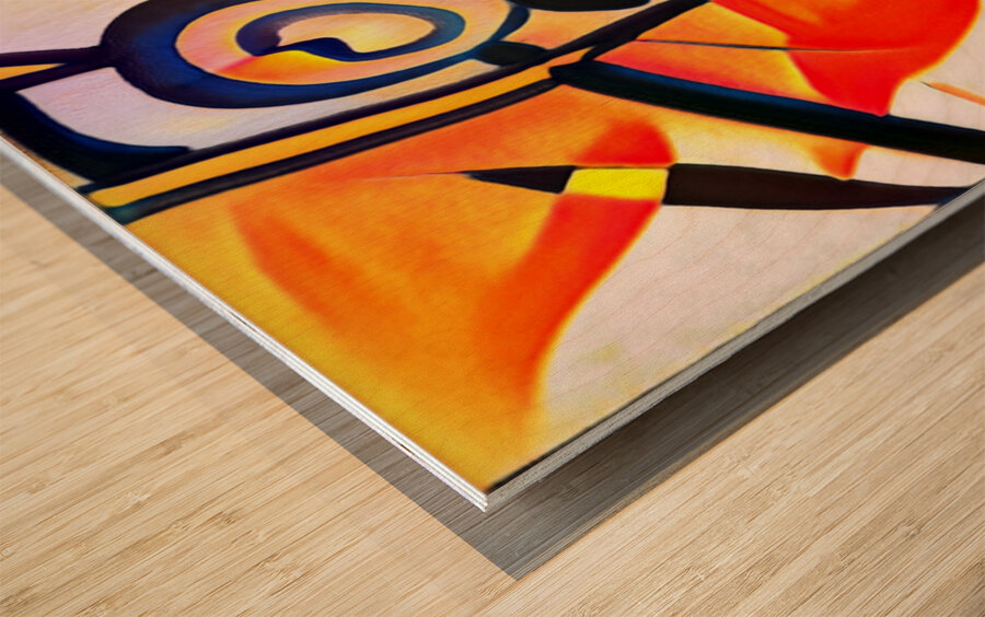 2407 8K Impression sur bois