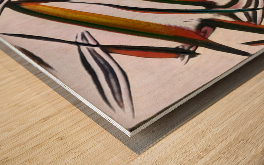 2723 8K Impression sur bois