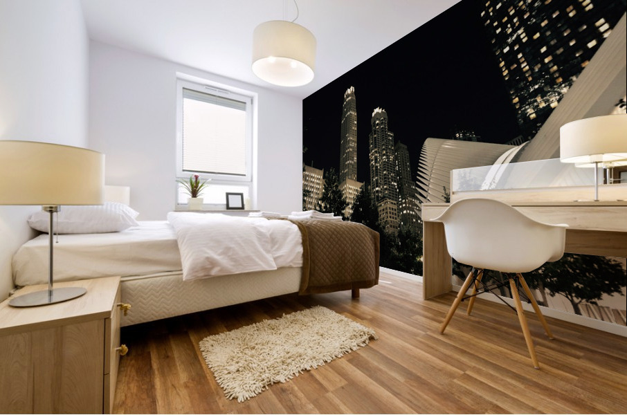 Downtown Manhattan Mural print