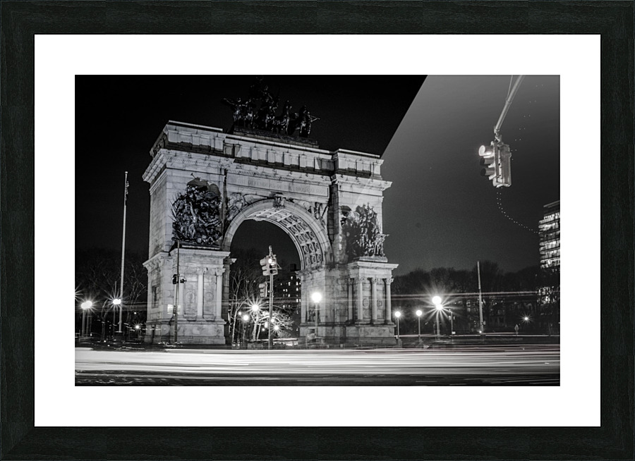 Memorial Arch Brooklyn Picture Frame print
