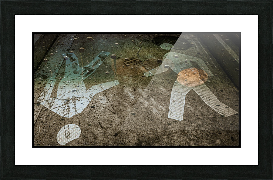 Traffic Signal Picture Frame print