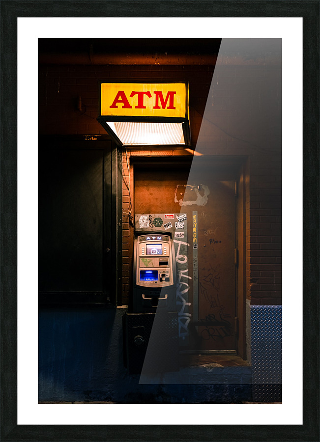 ATM Picture Frame print