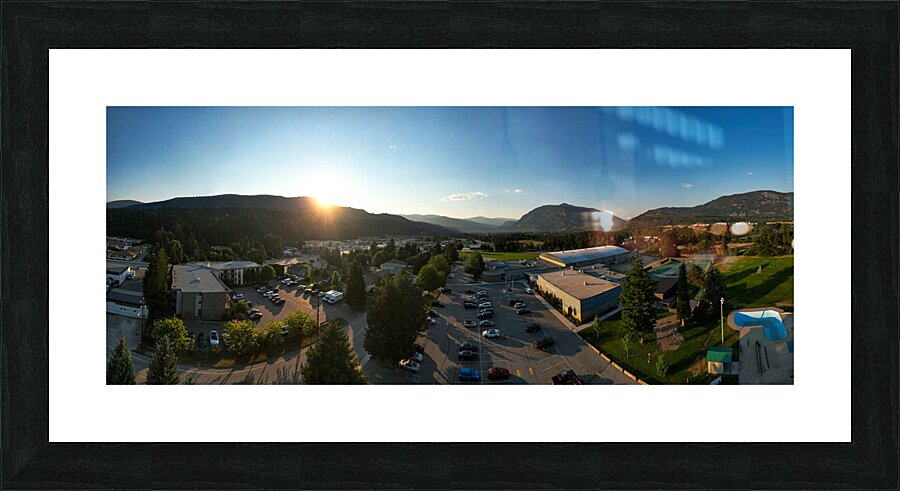 Castlegar Rec Center Picture Frame print