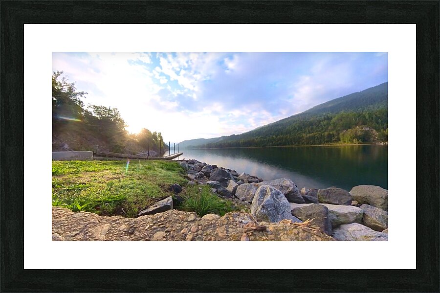 Robson Boat Launch Regional Park Picture Frame print