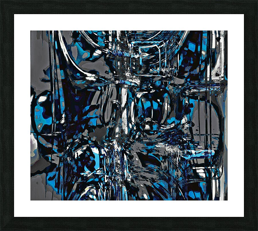 Rain Picture Frame print