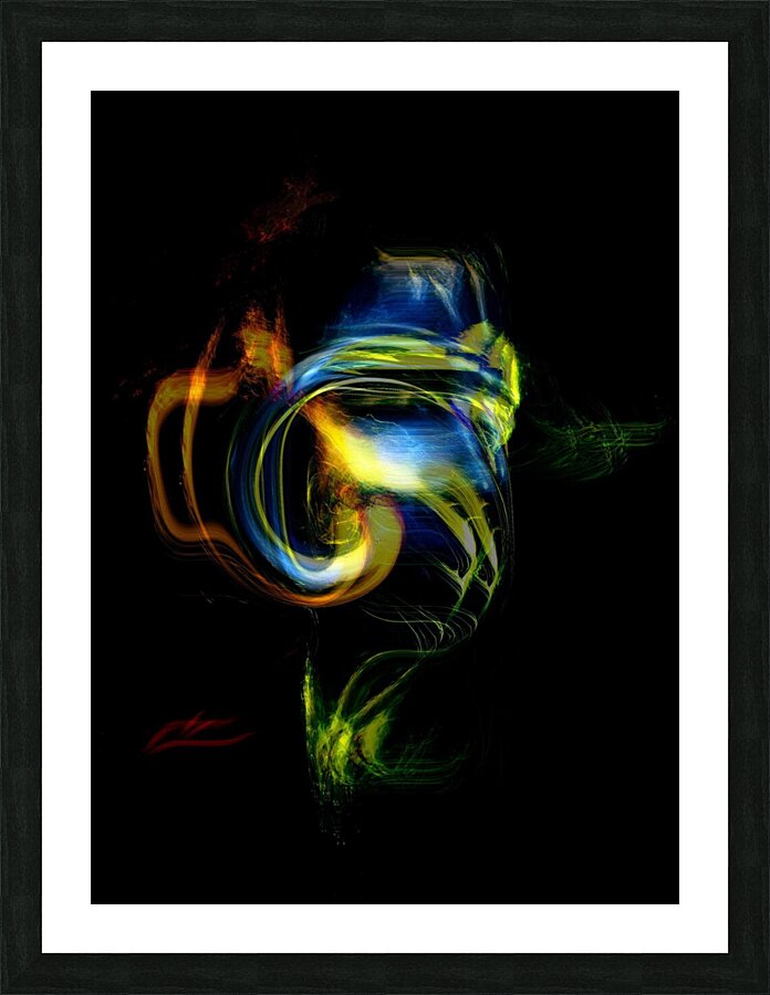 Embers Picture Frame print