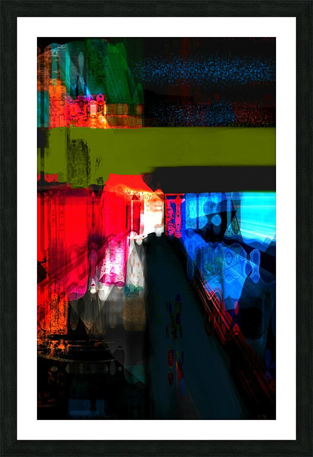 Cul-de-sac Picture Frame print