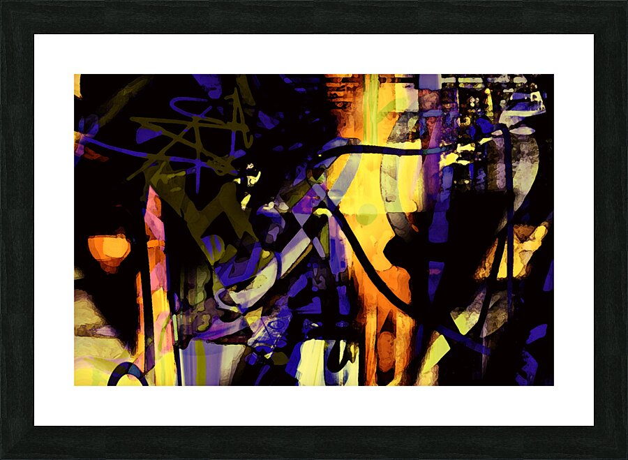 Violets are blue Picture Frame print