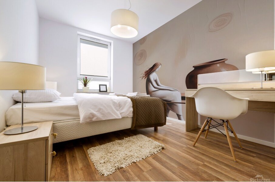 Rustic elegance wall art Mural print