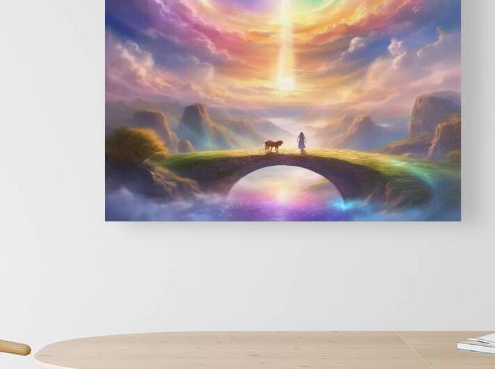Bridge to Eternity: A Journey Through Celestial Realms by ahmed farhat