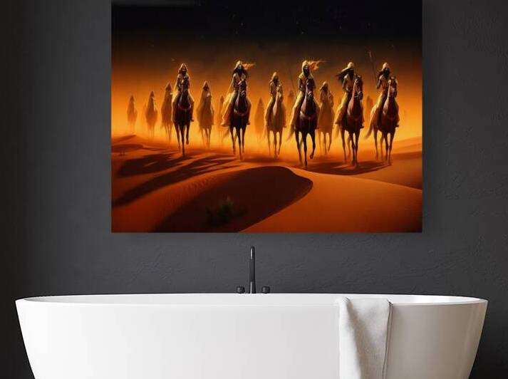 Mystical Sahara desert: Marrakech enchantment by ahmed farhat
