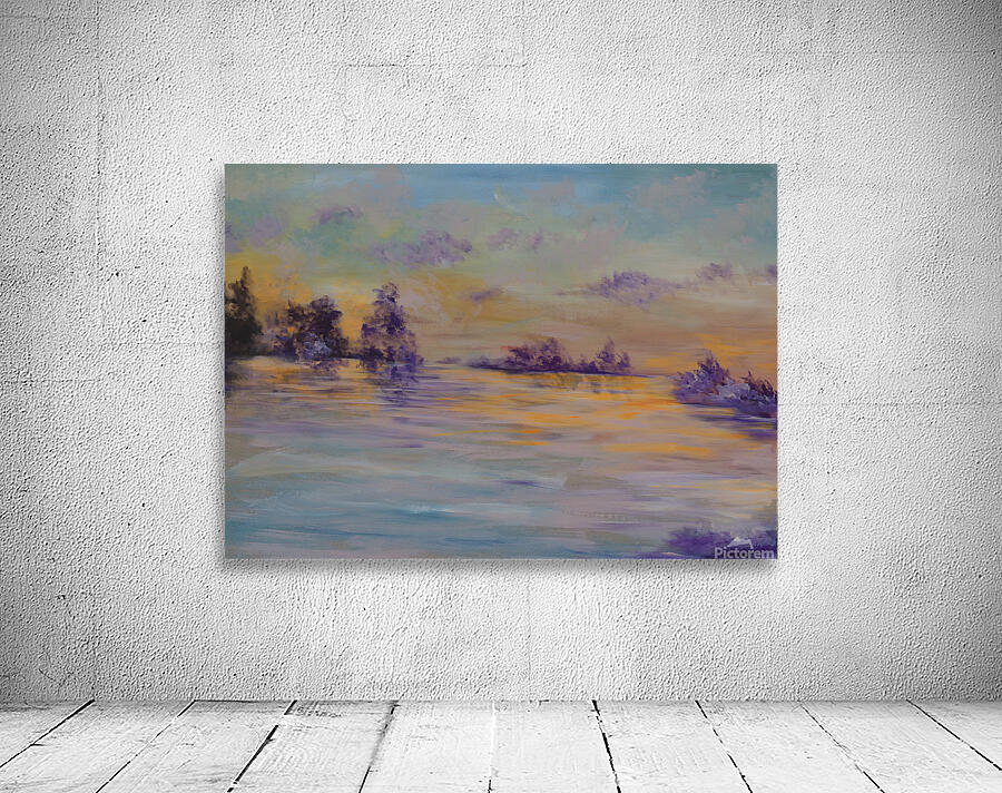 ORANGE SUNSET Wall Preview