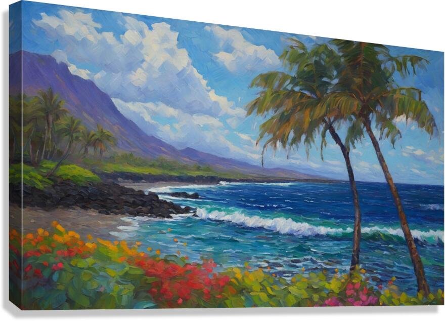 Tropical Breeze  Canvas Print