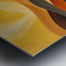 Abstract Desert Rolling Hills  Metal print