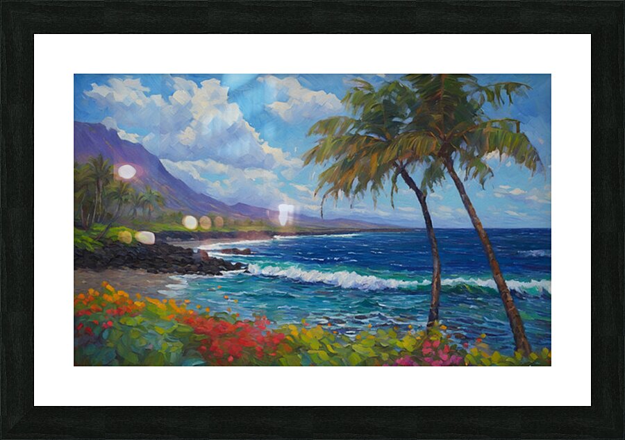 Tropical Breeze  Picture Frame print